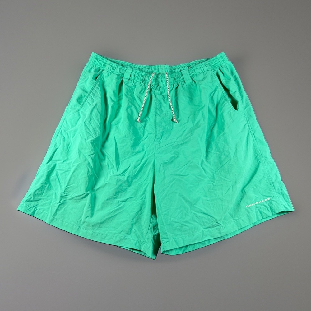 Columbia PFG Trunks Men's XL 38W-40W 6" Blue Backcast III No Liner